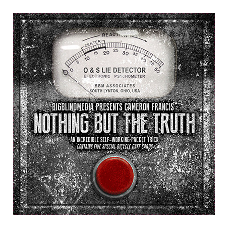 BIGBLINDMEDIA Presents Nothing but the Truth (Download and Gimmicks) by Cameron Francis - DVD