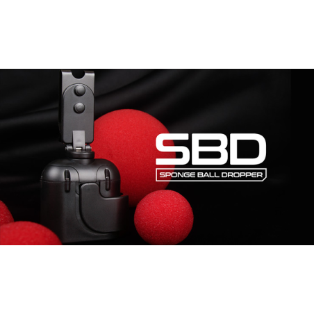 Hanson Chien Presents SBD (Sponge Ball Dropper) by Ochiu Studio (Black Holder Series) - Trick