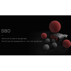 Hanson Chien Presents SBD (Sponge Ball Dropper) by Ochiu Studio (Black Holder Series) - Trick