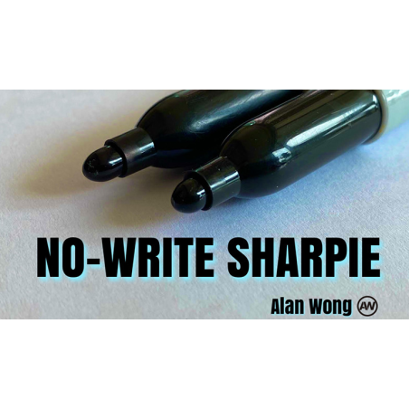 NO WRITE SHARPIE by Alan Wong - Trick