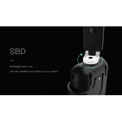 Hanson Chien Presents SBD (Sponge Ball Dropper) by Ochiu Studio (Black Holder Series) - Trick