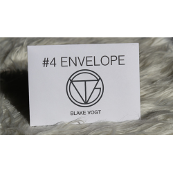 Number 4 Envelope (Gimmicks and Online Instructions) by Blake Vogt - Trick