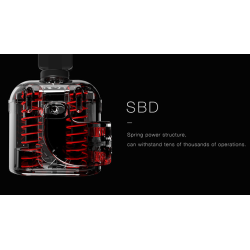 Hanson Chien Presents SBD (Sponge Ball Dropper) by Ochiu Studio (Black Holder Series) - Trick