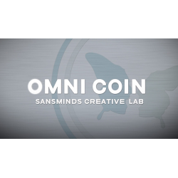 Omni Coin US version (DVD and 2 Gimmicks) by SansMinds Creative Lab - Trick