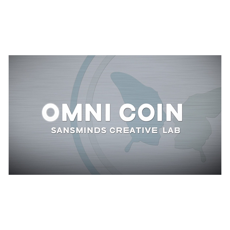 Omni Coin US version (DVD and 2 Gimmicks) by SansMinds Creative Lab - Trick