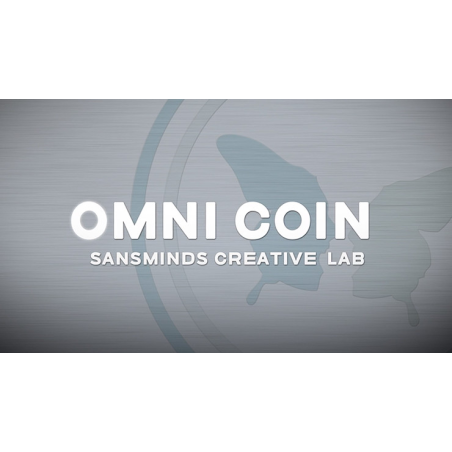 Omni Coin US version (DVD and 2 Gimmicks) by SansMinds Creative Lab - Trick