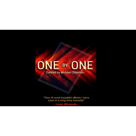 One by One (blue) by Mickaël Chatelain