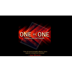 One by One (Red) by Mickaël Chatelain