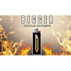 Bigger (Gimmicks and Online Instructions) by Nikolas Mavresis- Trick