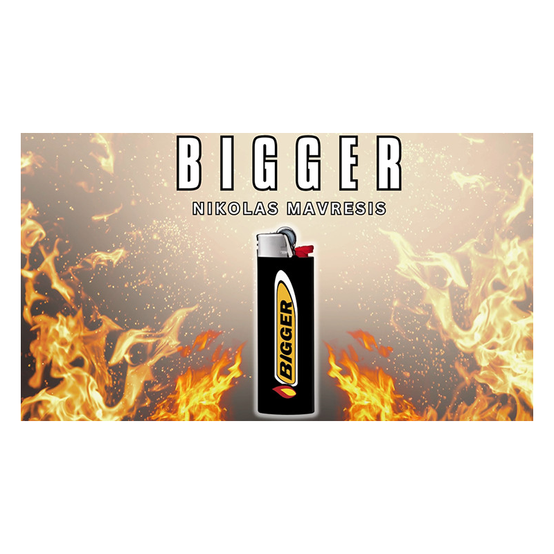 Bigger (Gimmicks and Online Instructions) by Nikolas Mavresis- Trick