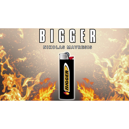 Bigger (Gimmicks and Online Instructions) by Nikolas Mavresis- Trick