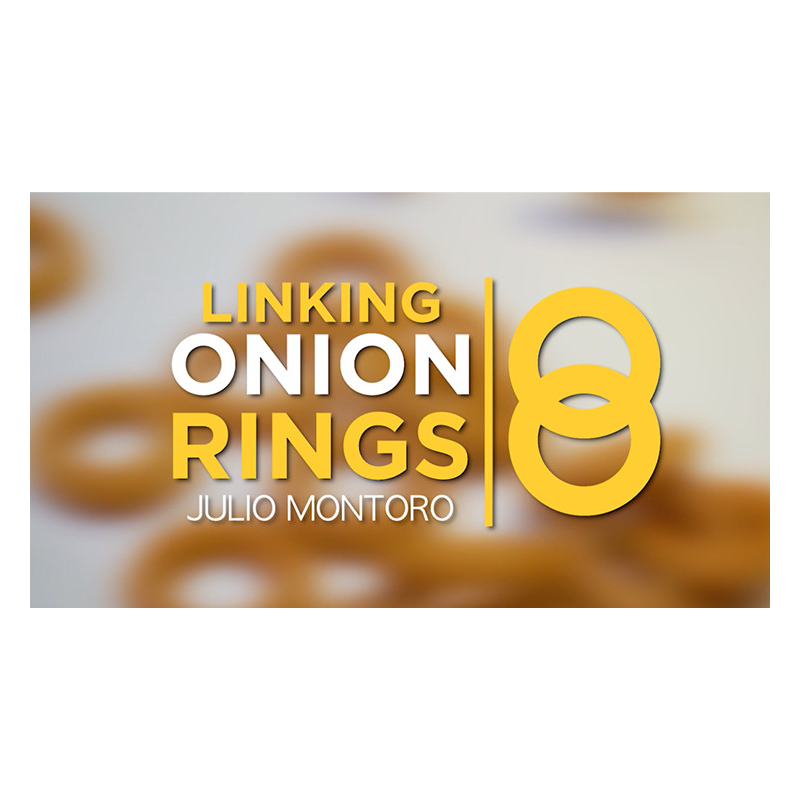 Linking Onion Rings (Gimmicks and Online Instructions) by Julio Montoro Productions - Trick