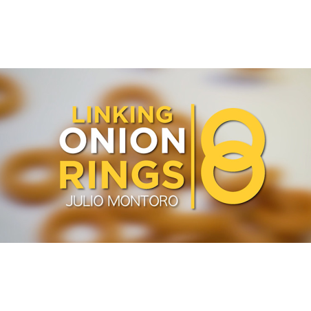 Linking Onion Rings (Gimmicks and Online Instructions) by Julio Montoro Productions - Trick