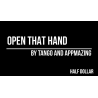 Open That Hand (Half Dollar) by Appmazing and Tango Magic(D0210)
