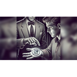 Open That Hand (Half Dollar) by Appmazing and Tango Magic(D0210)
