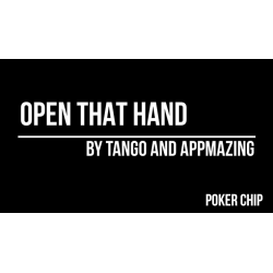 Open That Hand (Poker Chip) by Appmazing and Tango Magic (PK006)