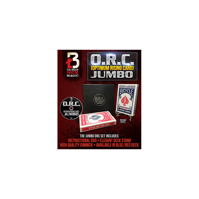 O.R.C.(Optimum Rising Card) Jumbo Red by Taiwan Ben - Trick