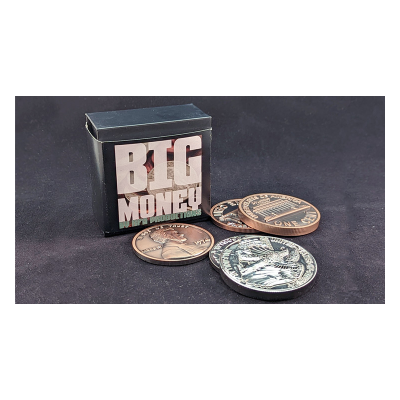 Big Money (Gimmicks and Online Instructions) by Anthony Miller and Ryan Bliss - Trick