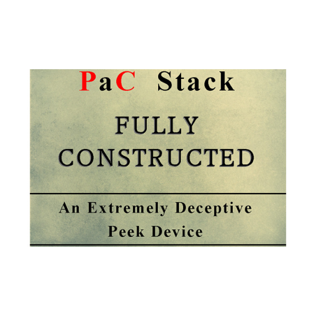PaC Stack: Fully Constructed (Gimmicks and Online Instructions) by Paul Carnazzo - Trick