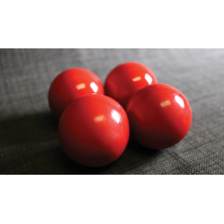 Wooden Billiard Balls (1.75" Red) by Classic Collections - Trick