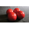 Wooden Billiard Balls (1.75" Red) by Classic Collections - Trick