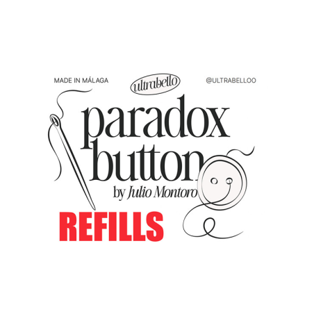 Paradox Button Refill (10 buttons + 1 envelope) by Julio Montoro and Ultrabello