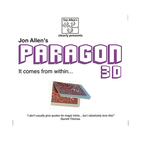 Paragon 3D (DVD and Gimmick) by Jon Allen - Trick