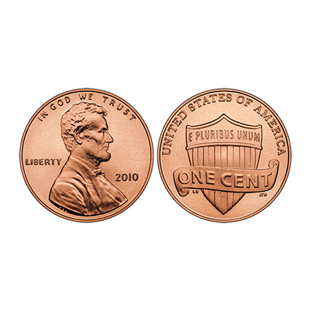 Penny regular one roll of 50 coins - Trick
