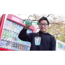 Perfect Airborne Glass and Acrylic cup (Perrier) by Tejinaya Magic - Trick