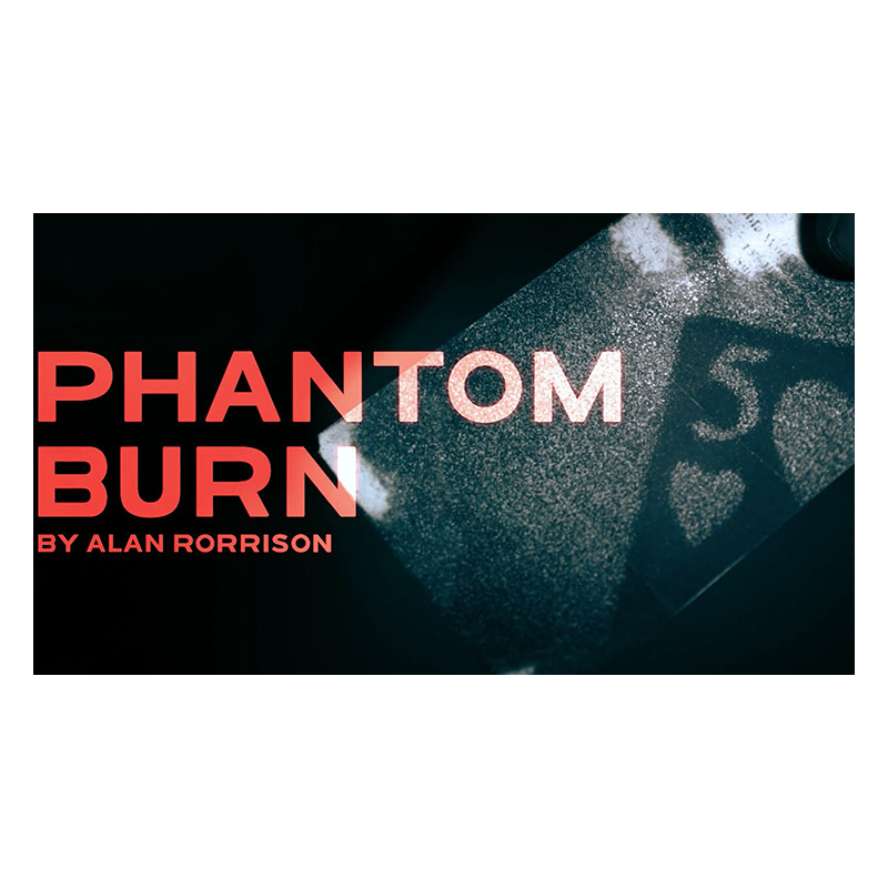 Phantom Burn by Alan Rorrison - DVD