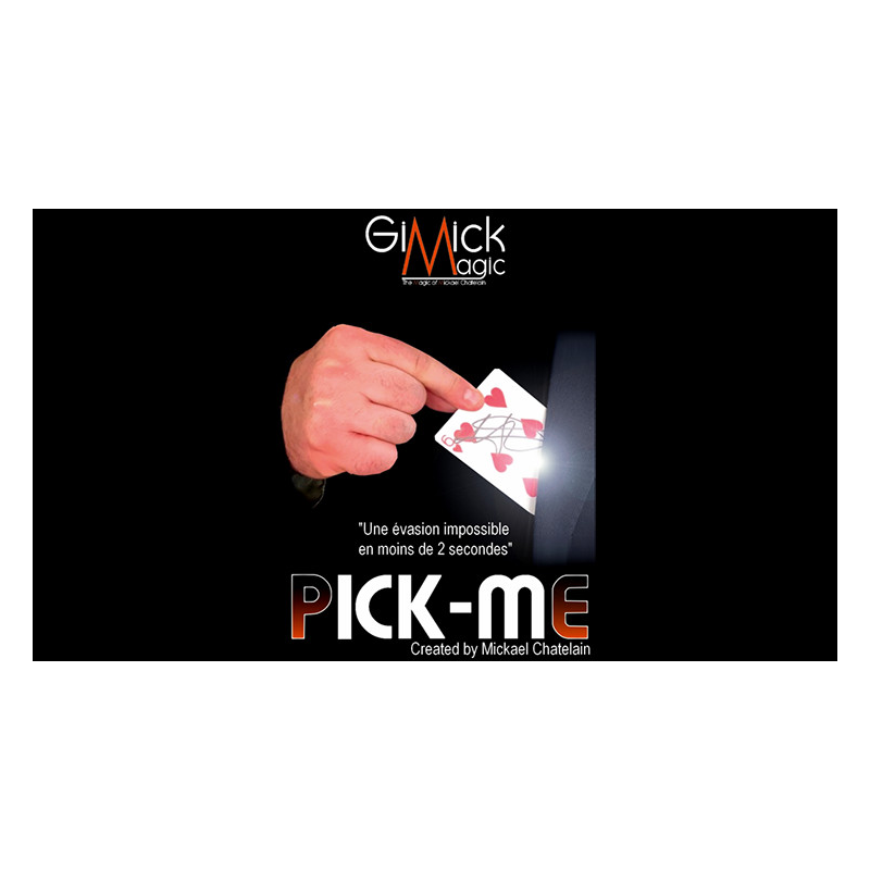 PICK ME (RED) by Mickael Chatelain - Trick