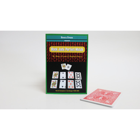 Black Jack/ Perfect Match Red (Gimmicks and Online Instructions) by Henry Evans and Raphael Seara - Trick