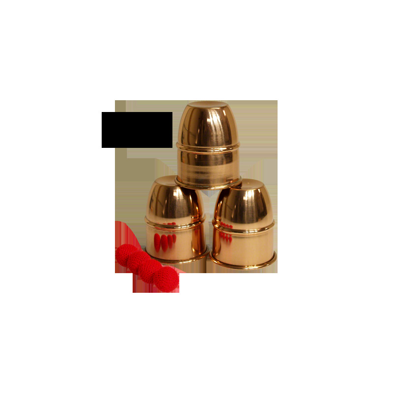 Combo Cups and Balls (Copper) by Premium magic - Trick