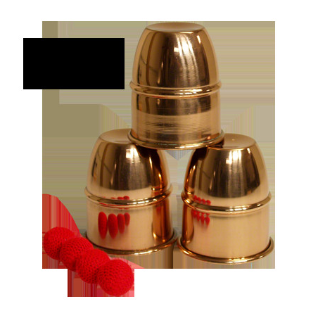 Combo Cups and Balls (Copper) by Premium magic - Trick