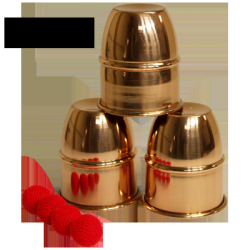 Cups and Balls (Copper) by Premium Magic - Trick