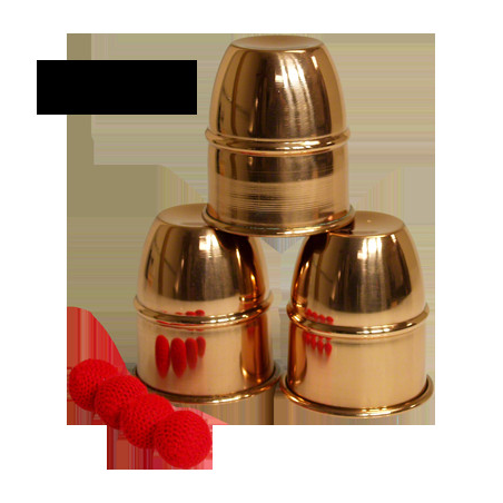 Cups and Balls (Copper) by Premium Magic - Trick