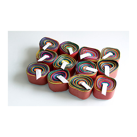 Mouth Coil 50ft (12/Rainbow) by Premuim Magic - Trick