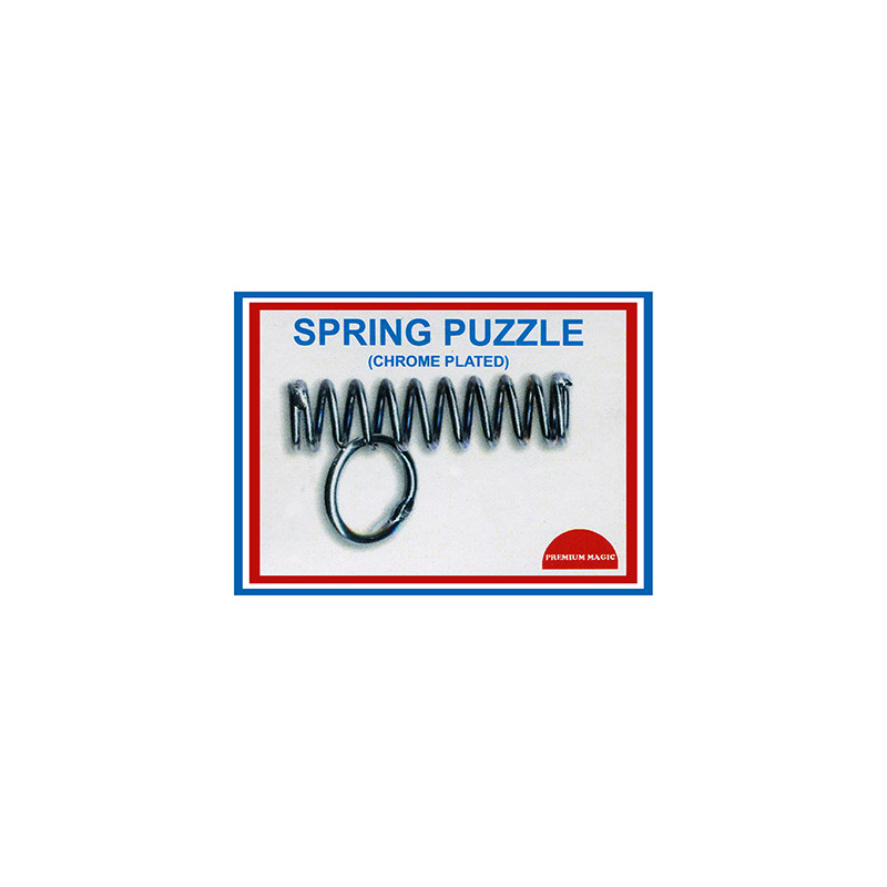 Spring Puzzle (Chrome Plated) by Premuim Magic - Trick