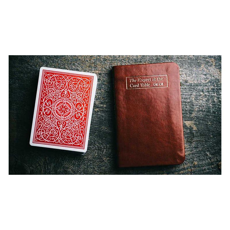 Pocket The Expert at the Card Table by Erdnase (Erdnase Bible-Chestnut Brown) - Book