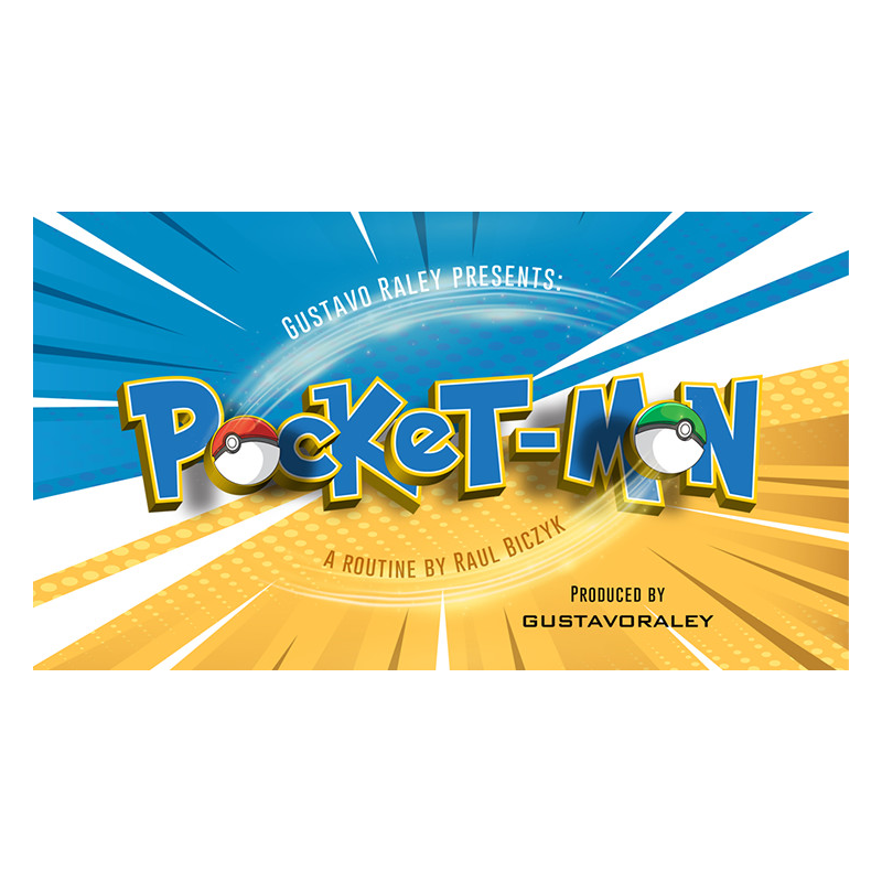 POCKETMON (Gimmicks and Online Instructions) by Gustavo Raley - Trick