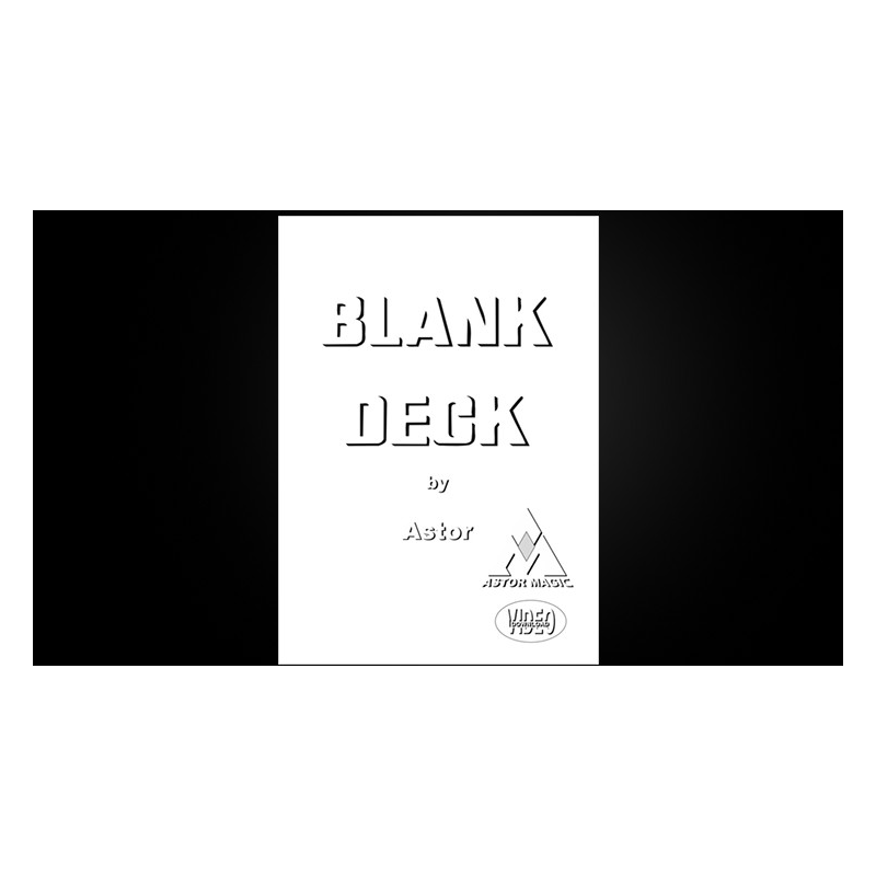 Blank Deck by Astor