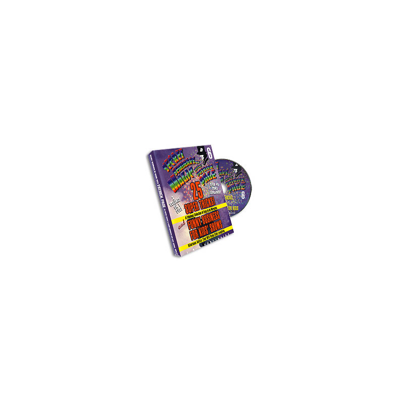Secret Seminars of Magic (25 Super Tricks and Funny Business) VolNo. 6 by Patrick - DVD