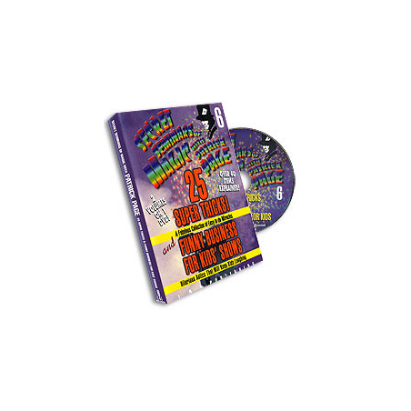 Secret Seminars of Magic (25 Super Tricks and Funny Business) VolNo. 6 by Patrick - DVD