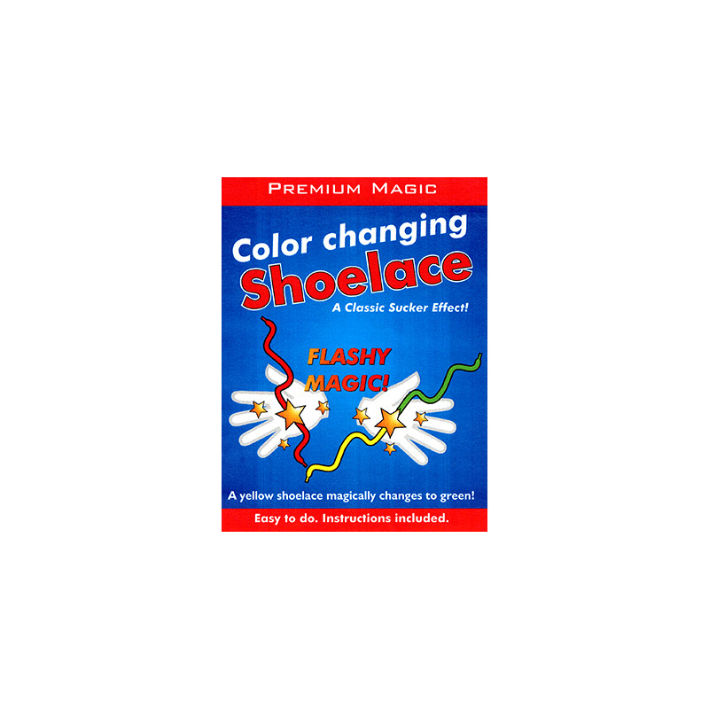 Color Changing Shoelaces by Premium Magic - Trick