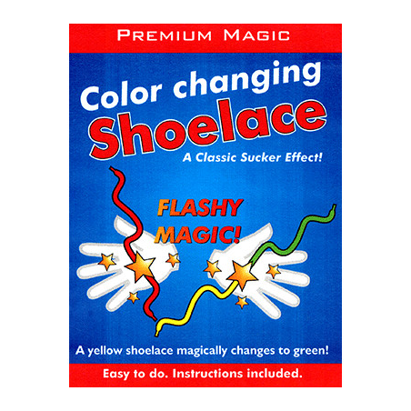 Color Changing Shoelaces by Premium Magic - Trick