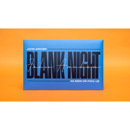 Blank Night 2025 Edition (Blue) by John Archer