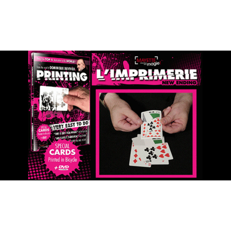Printing 2.0 with New Ending (Gimmicks and Online Instructions) by Dominique Duvivier - Trick