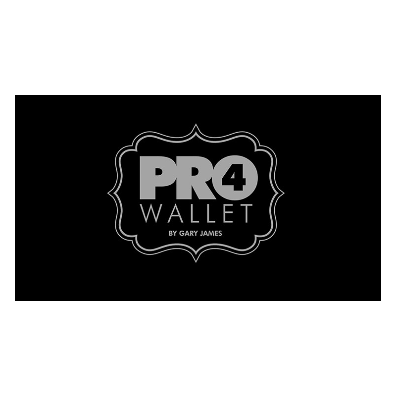 Pro 4 Wallet (Gimmicks and Online Instructions) by Gary James - Trick