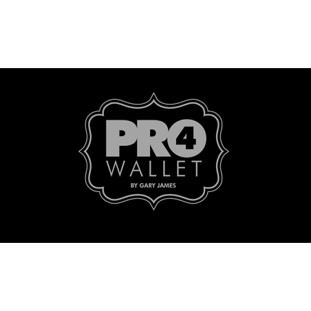 Pro 4 Wallet (Gimmicks and Online Instructions) by Gary James - Trick