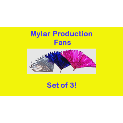 Mylar Production Fans (Set of 3)
